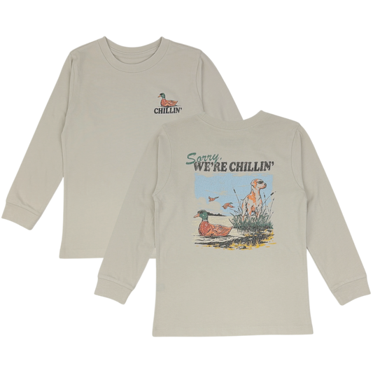 "Chillin" LS Tee