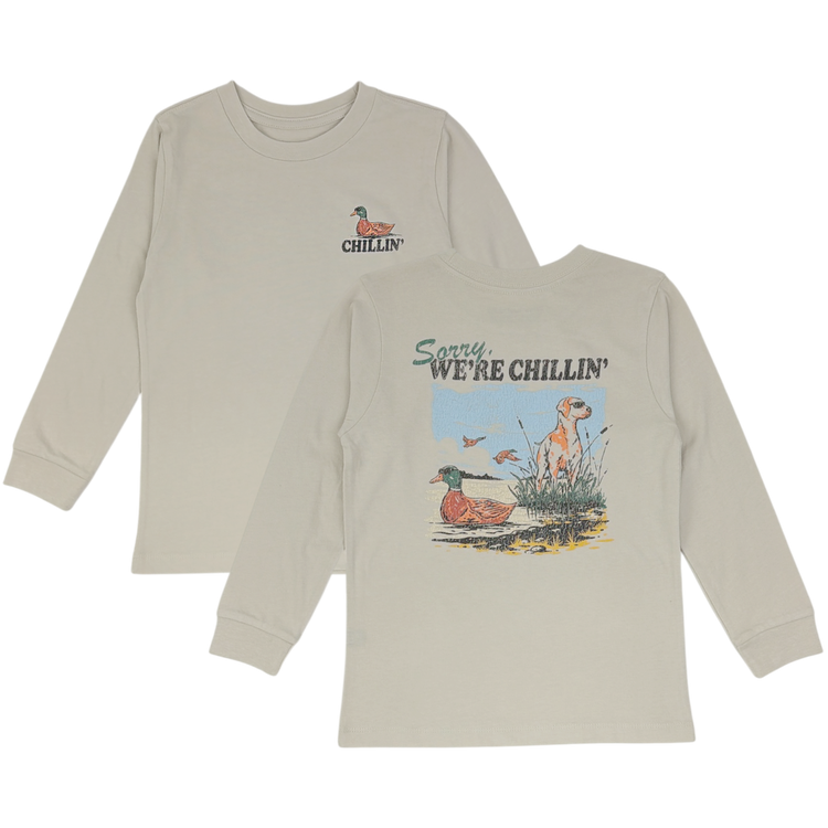 "Chillin" LS Tee
