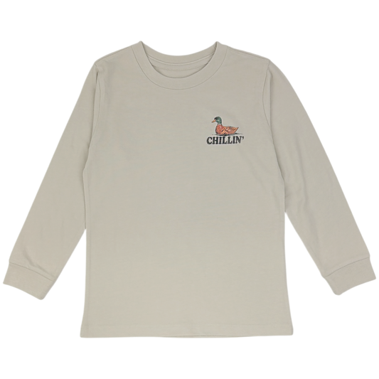 "Chillin" LS Tee