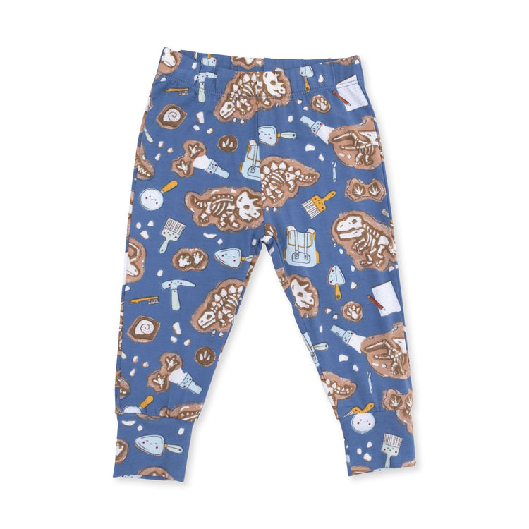 Glow in Dark Dino Dig LS PJ Set