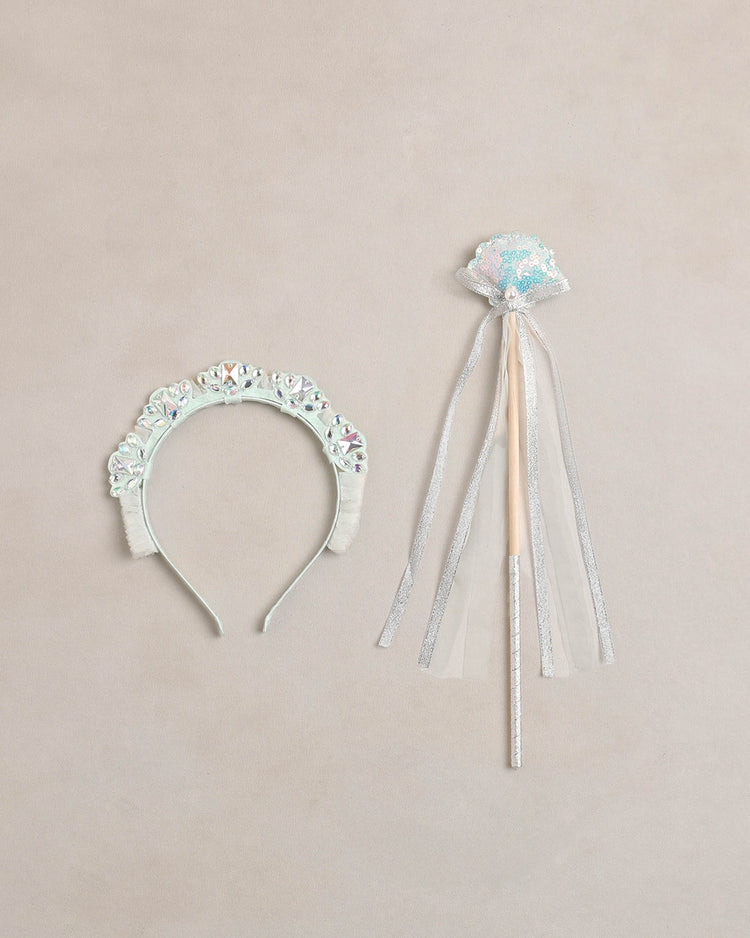 Mermaid Crown + Wand