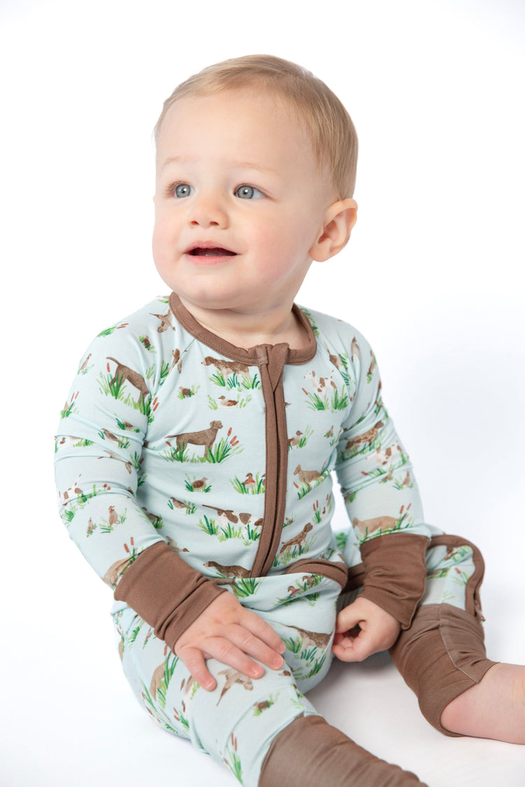 Delta Dogs LS Zipper PJ's