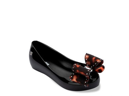 Mini Melissa Ultragirl Classic Bow Jelly Flats