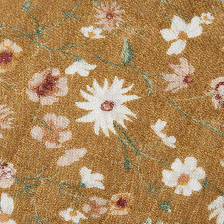 Wildflower Bamboo Swaddle