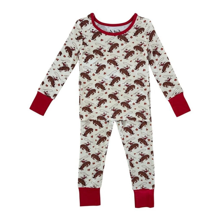 Bamboo Two Piece Set-Sleigh Bells & Saddles