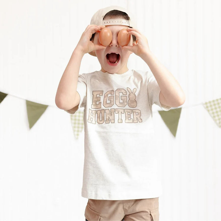 Egg Hunter Camo Easter S/S T-Shirt