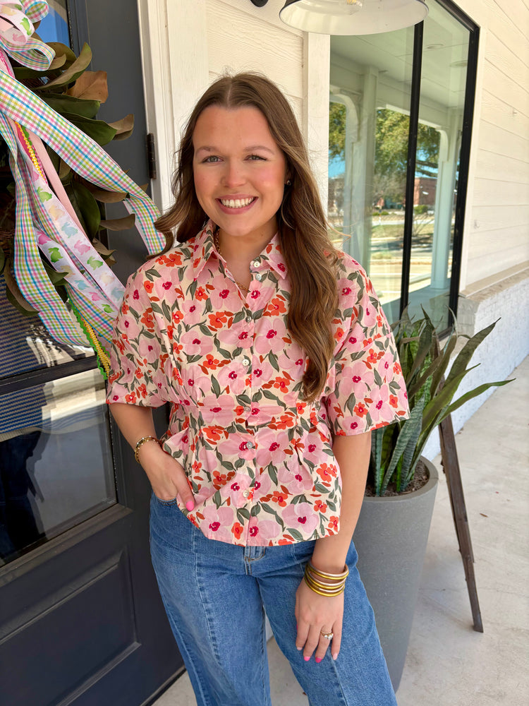Saffron Bloom Shirt