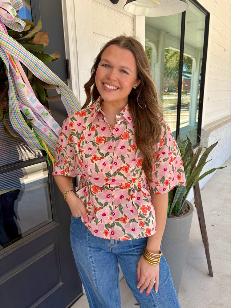 Saffron Bloom Shirt