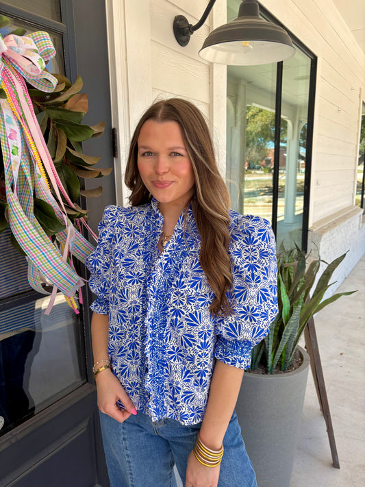 Ceramic Bloom Arabella Top