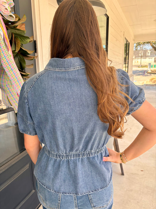 Nikita Denim Top