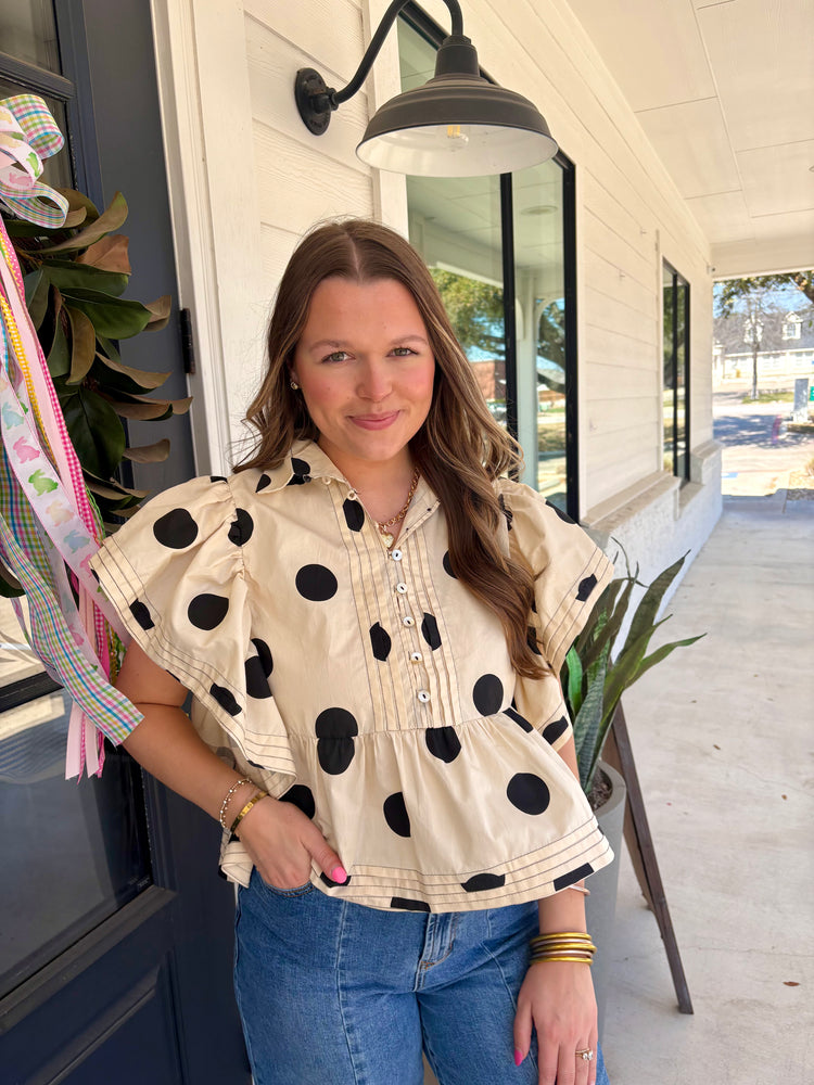 Spotted In Style Top