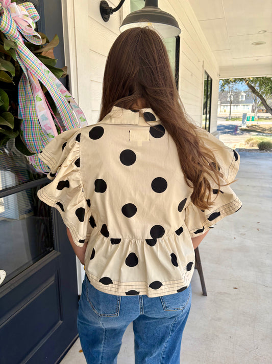 Spotted In Style Top