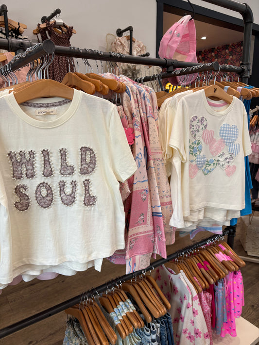 Leopard Lace Applique Tee