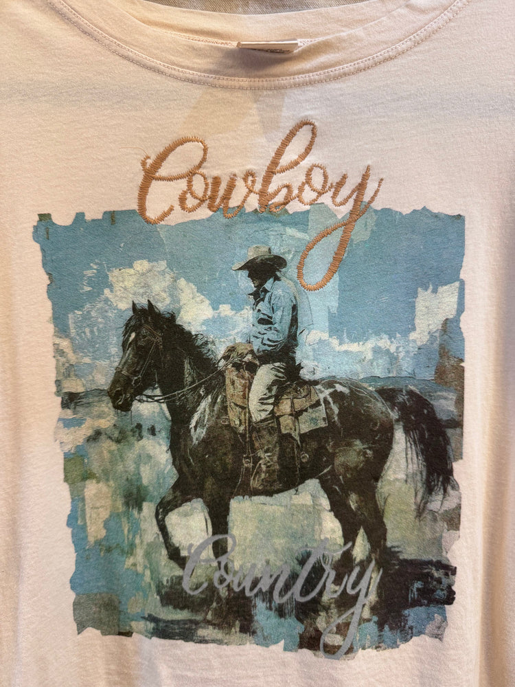 Cowboy Country Hi-Lo Tee