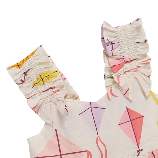 Flying Kites Via Dress