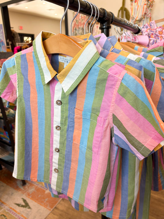 Parade Stripe Boys Jack Shirt