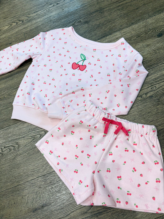 Micro Berry All Over Print Shorts