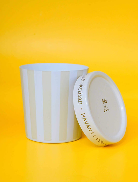 Havana Vanilla Artisan Caffe Capri Gelato Cup Candle 6.5 oz