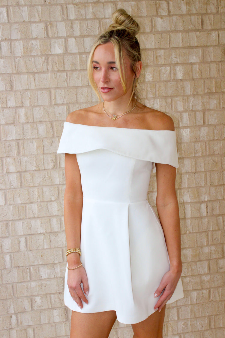 Erin Off The Shoulder Mini Dress