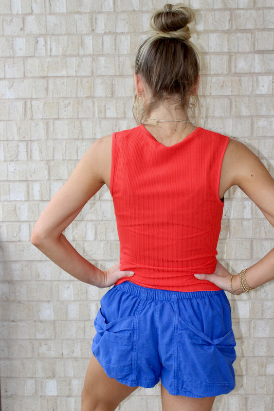 Kaleah Fire Truck Red Tank