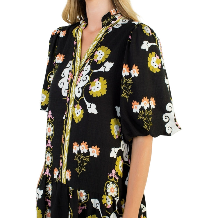 Sevilla Blooms Floral Dress