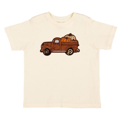 Fall Truck Patch Short Sleeve T-Shirt