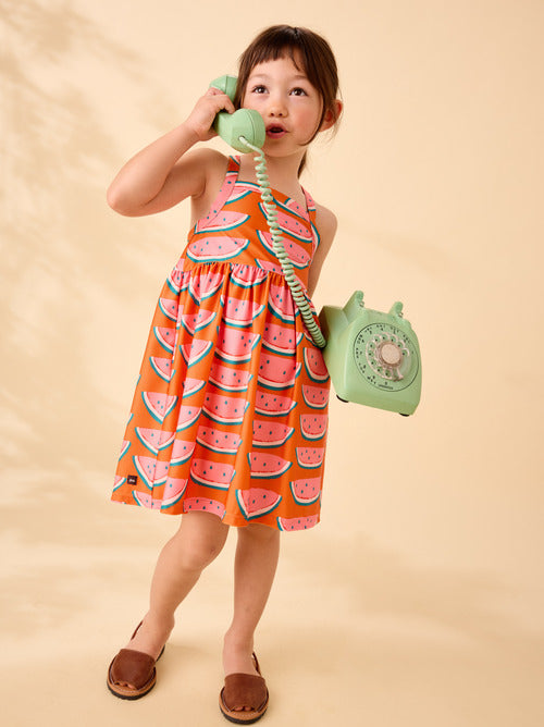 Watermelon Slices Strappy Sun Dress