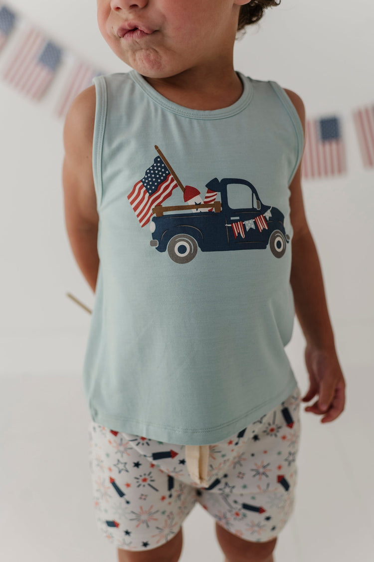 American Truck Tank Top