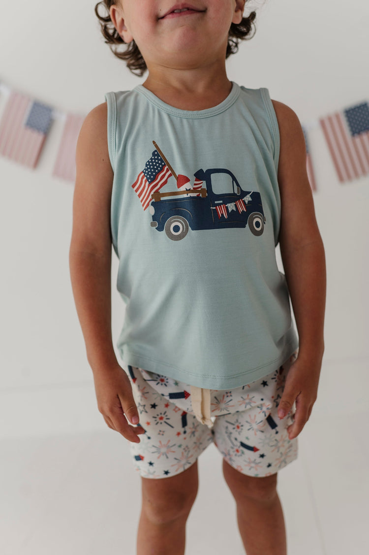 American Truck Tank Top