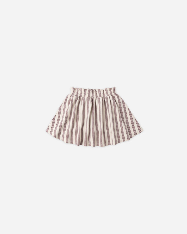Brown Stripe Sasha Skort