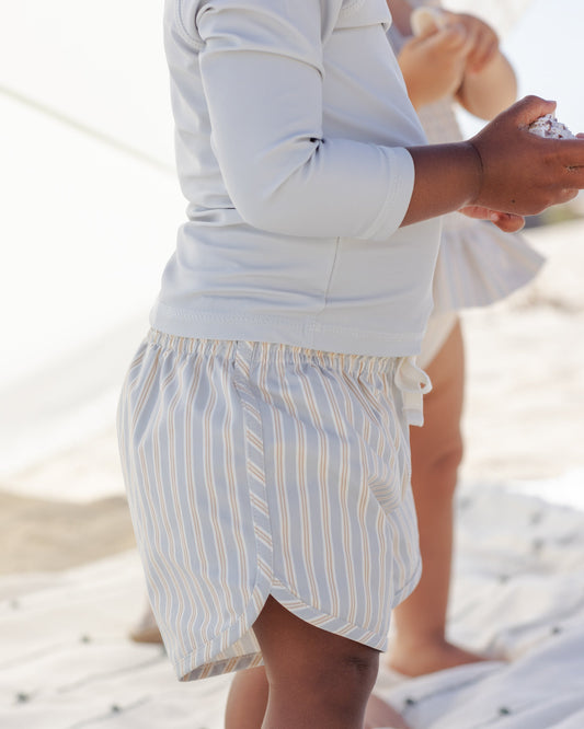 Blue + Butterscotch Boys Swim Short