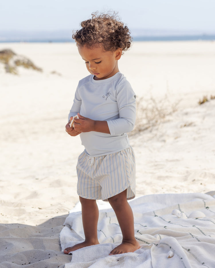Blue + Butterscotch Boys Swim Short
