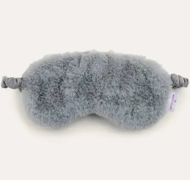 Warmies Gray Sherpa Eye Mask