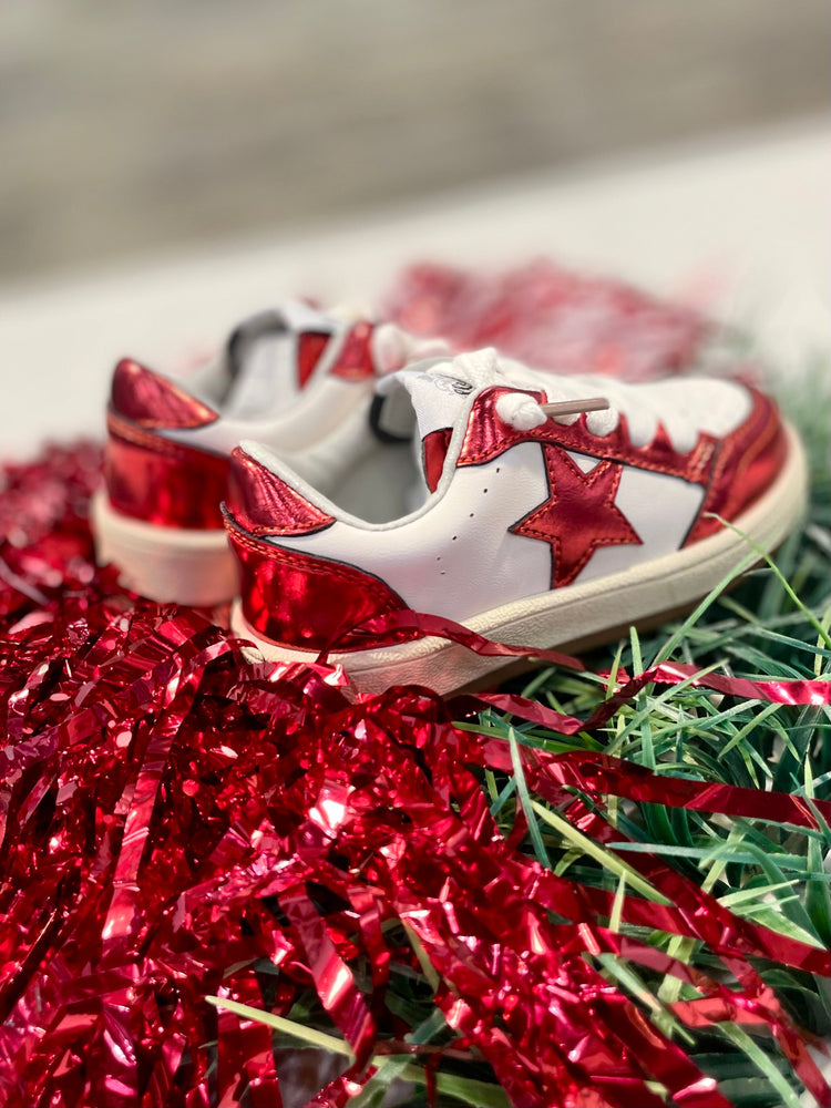 Belle Cher Red Star Sneakers