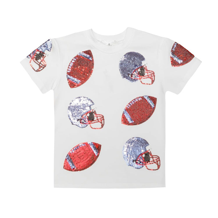 Red Football Fever Tee