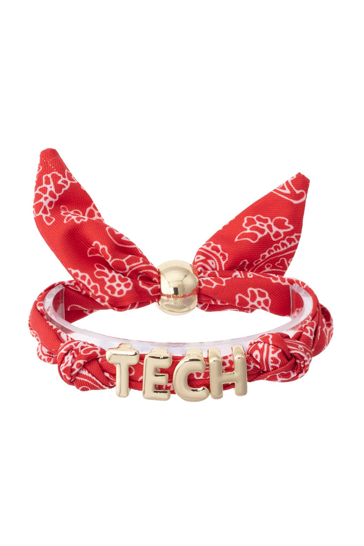 Game Day Bandana Slider Bracelets