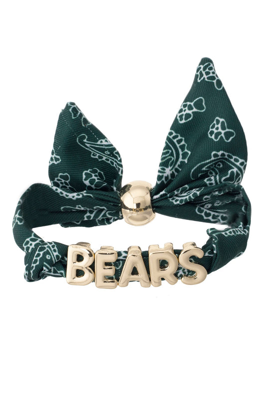 Game Day Bandana Slider Bracelets