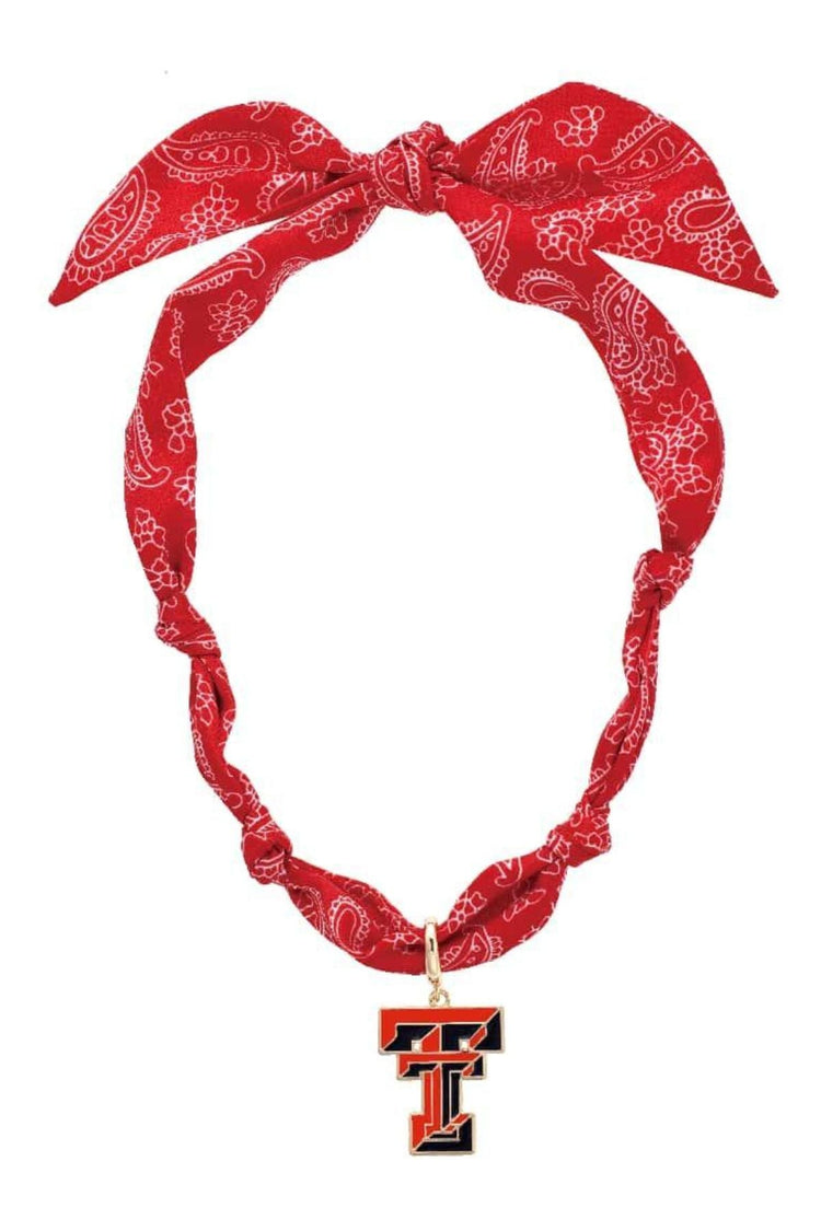 Logo Bandana Scarf Necklace