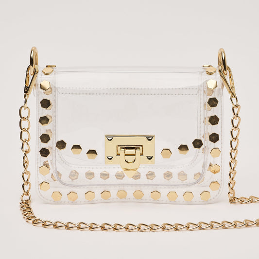 Clearly Handbags The Jackie in Hexagon