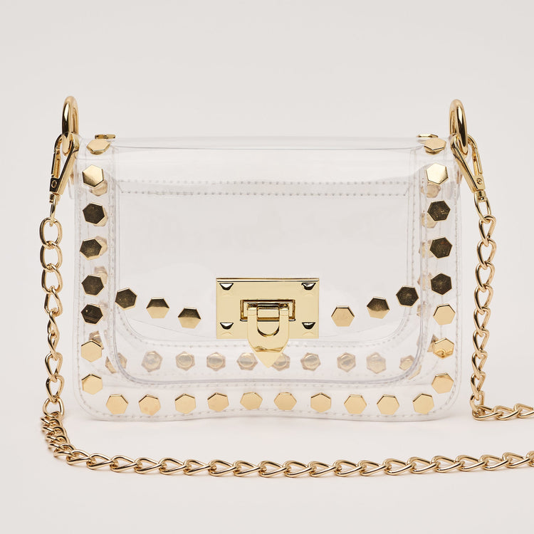 Clearly Handbags The Jackie in Hexagon