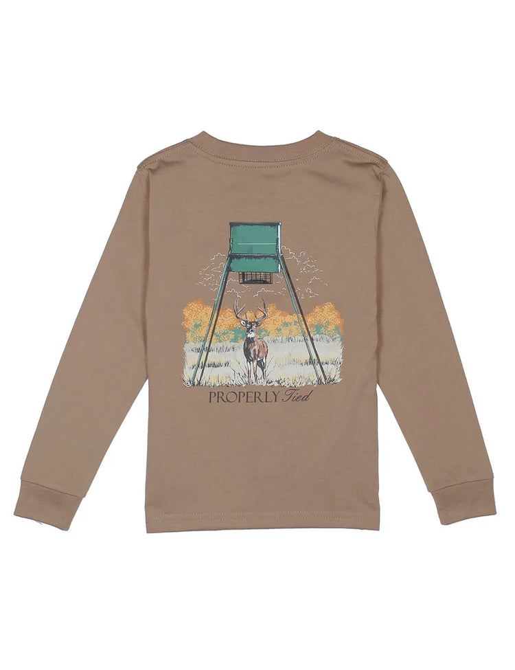 Properly Tied Deer Feeder LS Tee