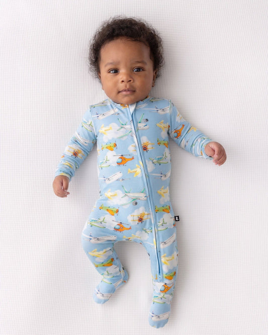 Theodore Zippered Footie