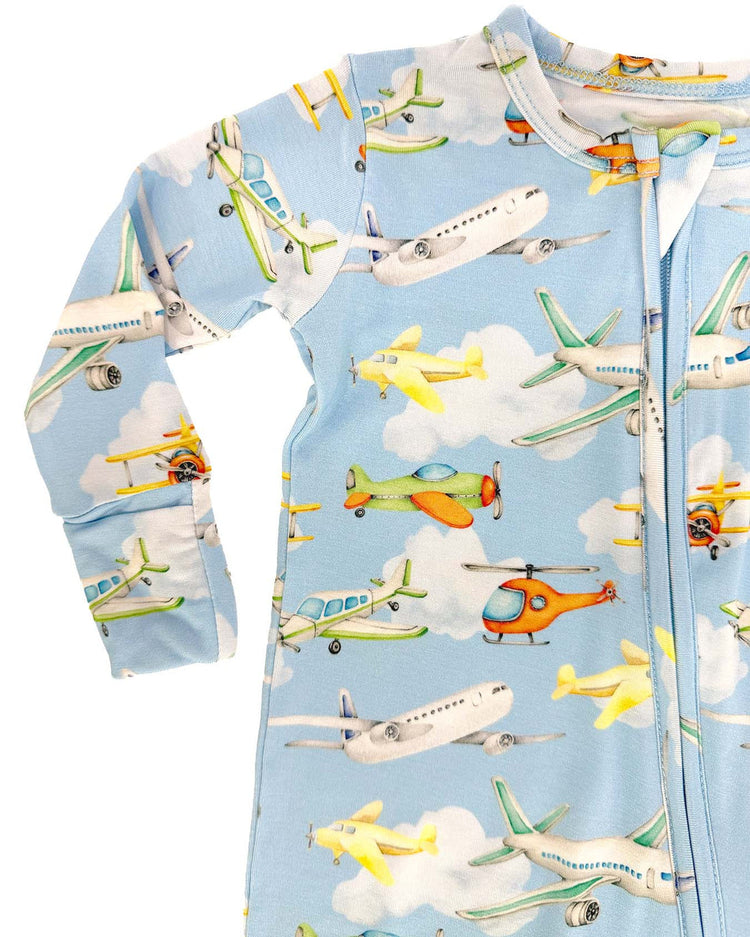 Theodore Zippered Footie