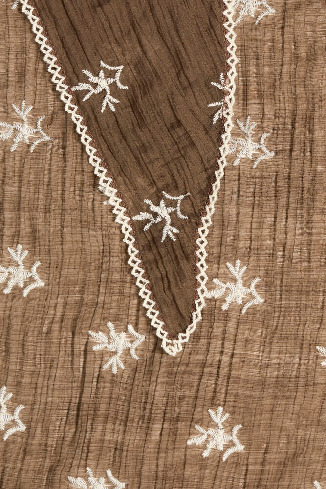 B. Young Embroidered Triangle Scarf