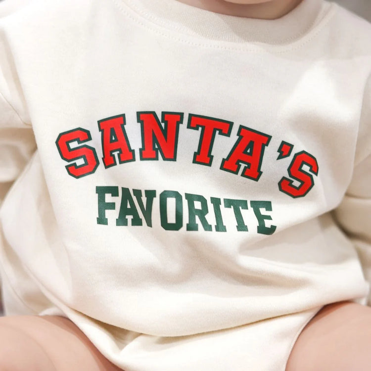 Santa's Favorite Christmas LS Romper