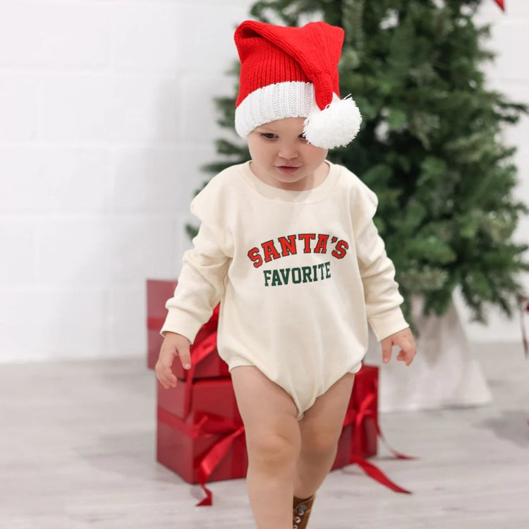 Santa's Favorite Christmas LS Romper