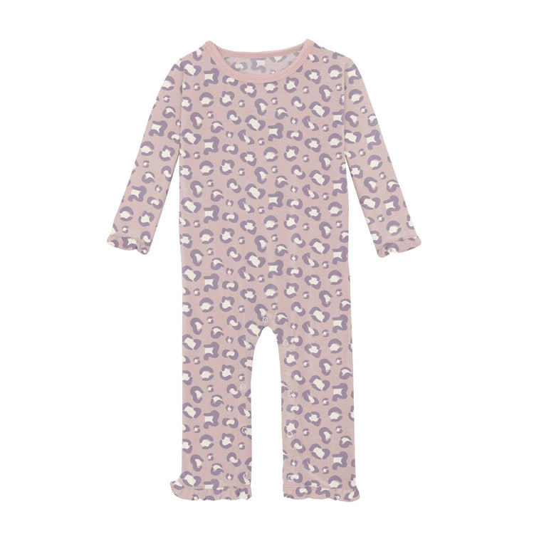 Baby Rose Cheetah Oh La La Ruffle Romper