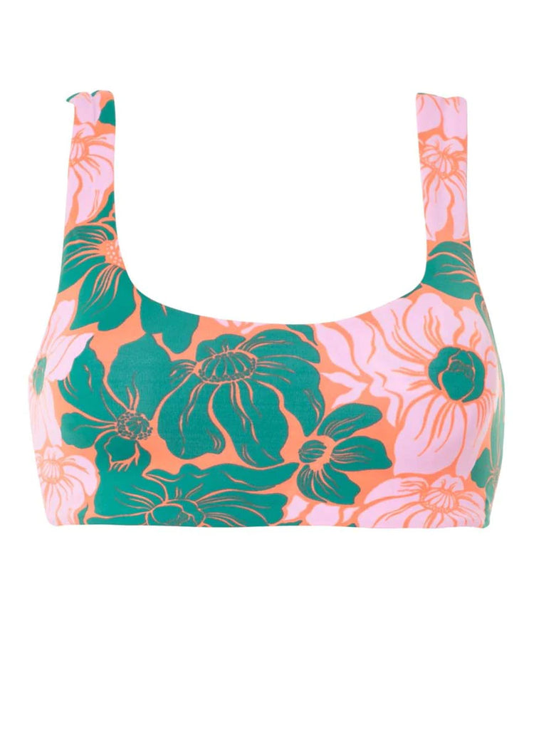 Floral Stamp Guinea Top