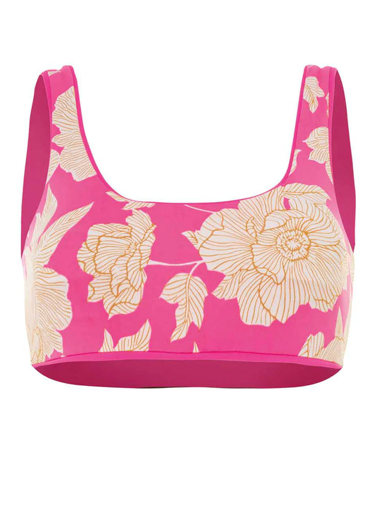 Radiant Pink Issey Top