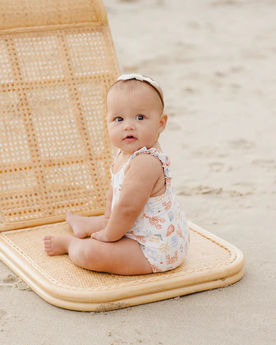 Nautical Scrunch One-Piece